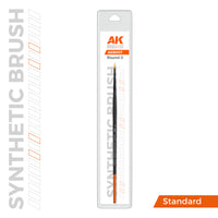 AK Interactive Synthetic Brush - Round 0 (Special Order)