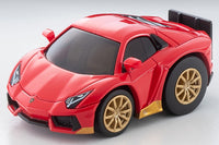 TomyTec Choro Q zero Z-74a Lamborghini Aventador Miura Homage Red (Diecast) (Special Order)