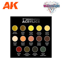 AK Interactive Wargame Starter Set - Crusher Dwarf (14 Colors & 1 Figure) (Special Order)