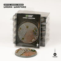 Gamers Grass Battle Ready Bases - Urban Warfare - Round 90mm (x1) (Special Order)