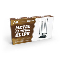 AK Interactive Metal Painting Clips (with magnetic base) (Special Order)