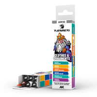 AK Interactive Playmarkers Set - Clothes & Ornaments (6 Ref.) (Special Order)