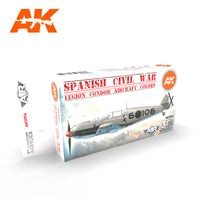 AK Interactive 3G Air - Spanish Civil War. Legion Condor Aircraft SET (Special Order)