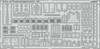Eduard B-17F undercarriage & exterior 1/48 Photo etched set for EDUARD (Special Order)