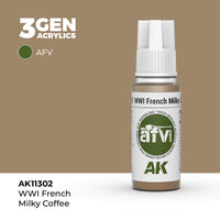 AK Interactive 3G WWI French Milky Coffee (Special Order)