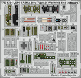Eduard 1/48 A6M2 Zero Type 21 Weekend [Zoom Set] (Special Order)