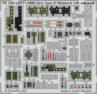 Eduard 1/48 A6M2 Zero Type 21 Weekend [Zoom Set] (Special Order)