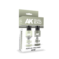 Ak Interactive Starship Grey & Ncc Grey Dual Exo Paint Set (Special Order)