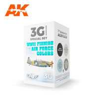 AK Interactive 3G Air - WWII Finnish Air Force Colors SET (Special Order)