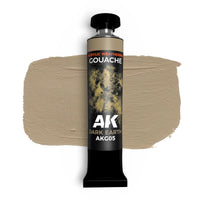 AK Interactive Gouache Dark Earth - 20 ml. (Special Order)