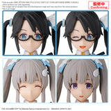 Bandai 30 Minutes Sisters Option Hair Style & Face Parts Set (Yuika Mitsumine/Kiriko Yukoku) "THE iDOLM@STER" (Special Order)