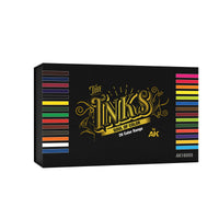 AK Interactive The Inks Special Box Full Range (28 Colors X 30 ml) (Special Order)