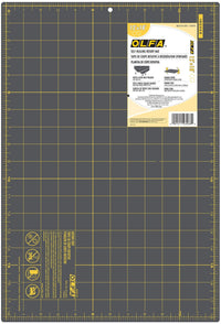 OLFA RM-CG 12" x 18" Double Sided Rotary Mat, Gray (Special Order)