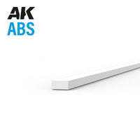 AK Interactive ABS Strip - 0.50 x 1.00 x 350mm x 10 units (Special Order)