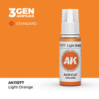 AK Interactive 3G Acrylic Light Orange 17ml (Special Order)