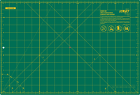 OLFA RM-CG-01 12" x 18" Double Sided Rotary Mat, Green (Special Order)