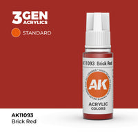 AK Interactive 3G Acrylic Brick Red 17ml (Special Order)