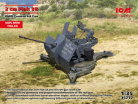 ICM 1/35 Flak 38, WWII German AA Gun (100% new molds) (Special Order)