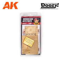 Doozy 1/24 Wooden Box Auto Parts (Special Order)