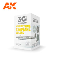 AK Interactive 3G Air - WWII Luftwaffe Seaplane Colors SET (Special Order)