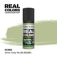 AK Interactive Real Colors Silver Grey No.28 (BS381) 17 ml. (Special Order)