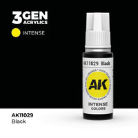 AK Interactive 3G Acrylic Black 17ml (Special Order)