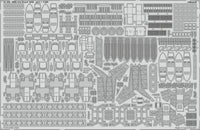 Eduard HMS Ark Royal 1939 part 1 1/350 Photo etched set for I LOVE KIT (Special Order)