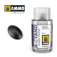 Ammo Mig A-Stand Lacquer Paint 30ml - Klear Kote Satin (Special Order)