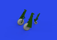 Eduard P-51D wheels diamond tread 1/72 Brassin for EDUARD (Special Order)