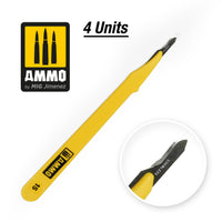 Ammo Mig Standard Blade Curved (4 pcs) (Special Order)