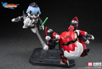 NONZERO STUDIO (Hemoxian) Ellie & Ogre Metal Action Figures "Heart Warrior", Action Figure (Special Order)