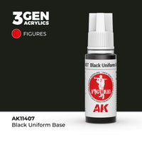 AK Interactive 3G Black Uniform Base (Special Order)