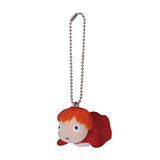Sekiguchi Flocked Key Chain - Ponyo "Ponyo" (Special Order)