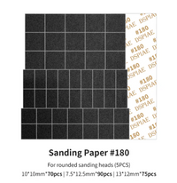 DSPIAE Sanding Paper for Arc Reciprocating Sanding Head #180 Grit (Special Order)