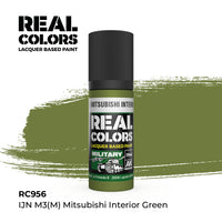 AK Interactive Real Colors IJN M3 (M) MITSUBISHI Interior Green 17 ml. (Special Order)