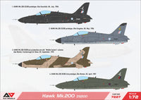 A&A Models 1/72 Hawk 200 light multirole fighter (reg ZG200) (Special Order)