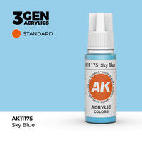 AK Interactive 3G Acrylic Sky Blue 17ml (Special Order)
