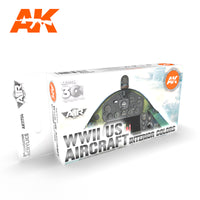 AK Interactive 3G Air - WWII US Aircraft Interior Colors SET (Special Order)