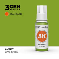 AK Interactive 3G Acrylic Lime Green 17ml (Special Order)