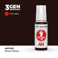 AK Interactive 3G Brown Black (Special Order)