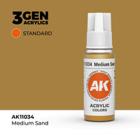 AK Interactive 3G Acrylic Medium Sand 17ml (Special Order)