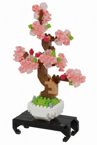 Nanoblock Sight to See Series Bonsai Sakura "Culture" (Special Order)
