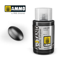 Ammo Mig A-Stand Lacquer Paint 30ml - Gunmetal (Special Order)