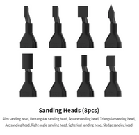 DSPIAE RA-10 Sanding Head For Reciprocating Sander (Special Order)