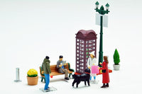 Tomica Limited Vintage Diocolle 64 1/64 #Car Snap 09a Holiday Town Scene (Diecast) (Special Order)