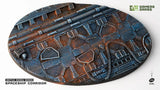 Gamers Grass Battle Ready Bases - Spaceship Corridor - Oval 170mm (x1) (Special Order)