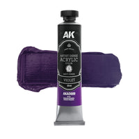 AK Interactive Artist Dense Acrylic Color Violet (Special Order)