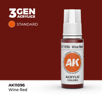 AK Interactive 3G Acrylic Wine Red 17ml (Special Order)