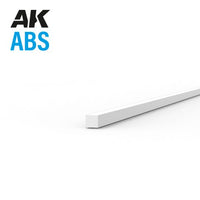 AK Interactive ABS Strip - 0.50 x 0.50 x 350mm x 10 units (Special Order)