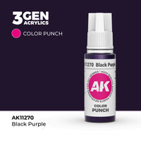 AK Interactive Black Purple COLOR PUNCH 17 ml (Special Order)
